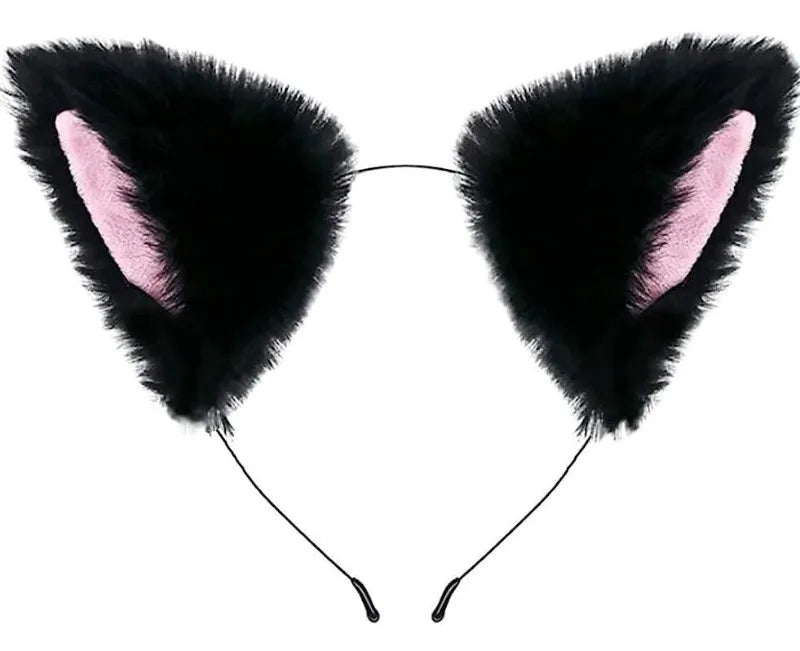 Animal Cat Tiger Cosplay Costume for Boys Girls Headband Clothes Shoes Tail Tutu Skirt Gloves Set for Kids School Performance