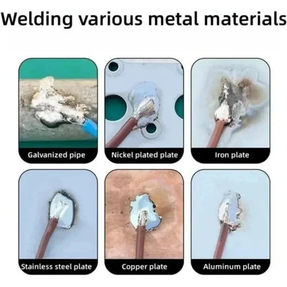100/50g No Need Solder Powder Soldering Rods Low Temperature Easy Melt Solder Wire Silver Universal Welding Rod Cored Weld Wire