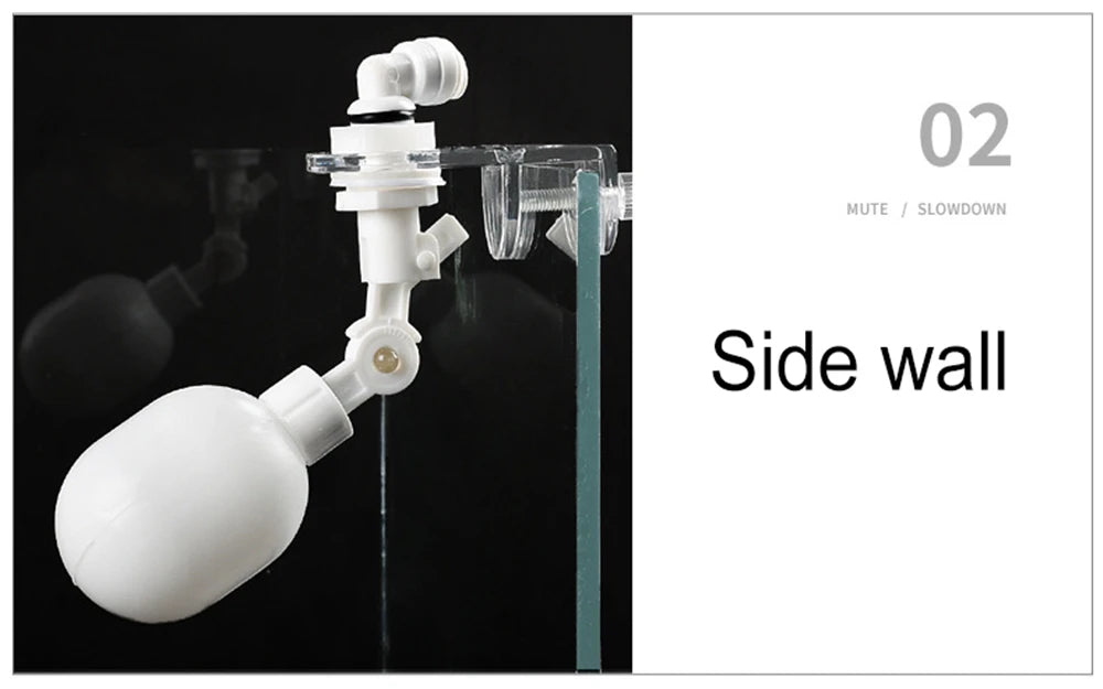 Auto Aquarium Water Changer Kit Power-Free Fish Tank Float Ball Valve Type Auto Water Filler Water Level Controller 1/4 Inch