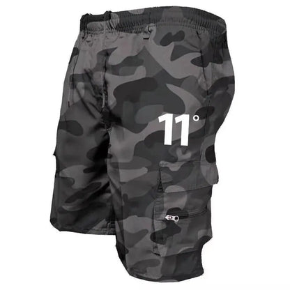 Pantalones cortos cargo para exteriores, monos para hombre, pantalones cortos de ciclismo con cintura elástica, multibolsillos, holgados, para trabajo, para playa, deportivos, estampados