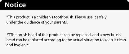 Children's Electric Toothbrush Color Cartoon Space Series Children's Soft Hair Cleaning Brush (Battery Not Included)