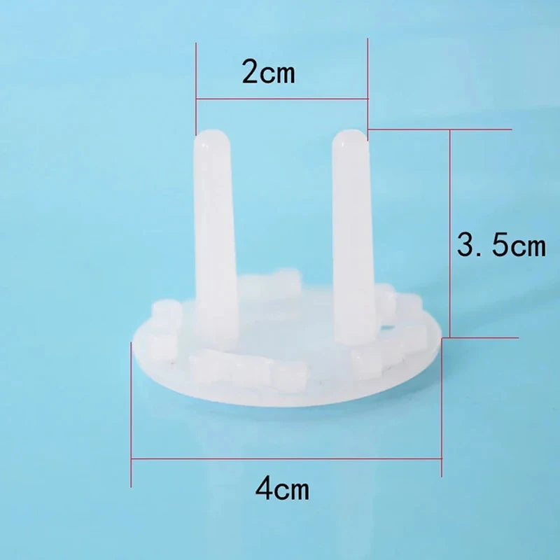 Enchufes de seguridad para bebés, 10, protección de enchufe, bloqueo de seguridad bifásico, seguridad de enchufe para niños