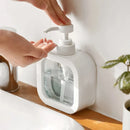 Dispensadores de jabón de baño de 300/500 ml, rellenables, para loción, champú y gel de ducha, portátiles, de viaje, con bomba de baño vacía.