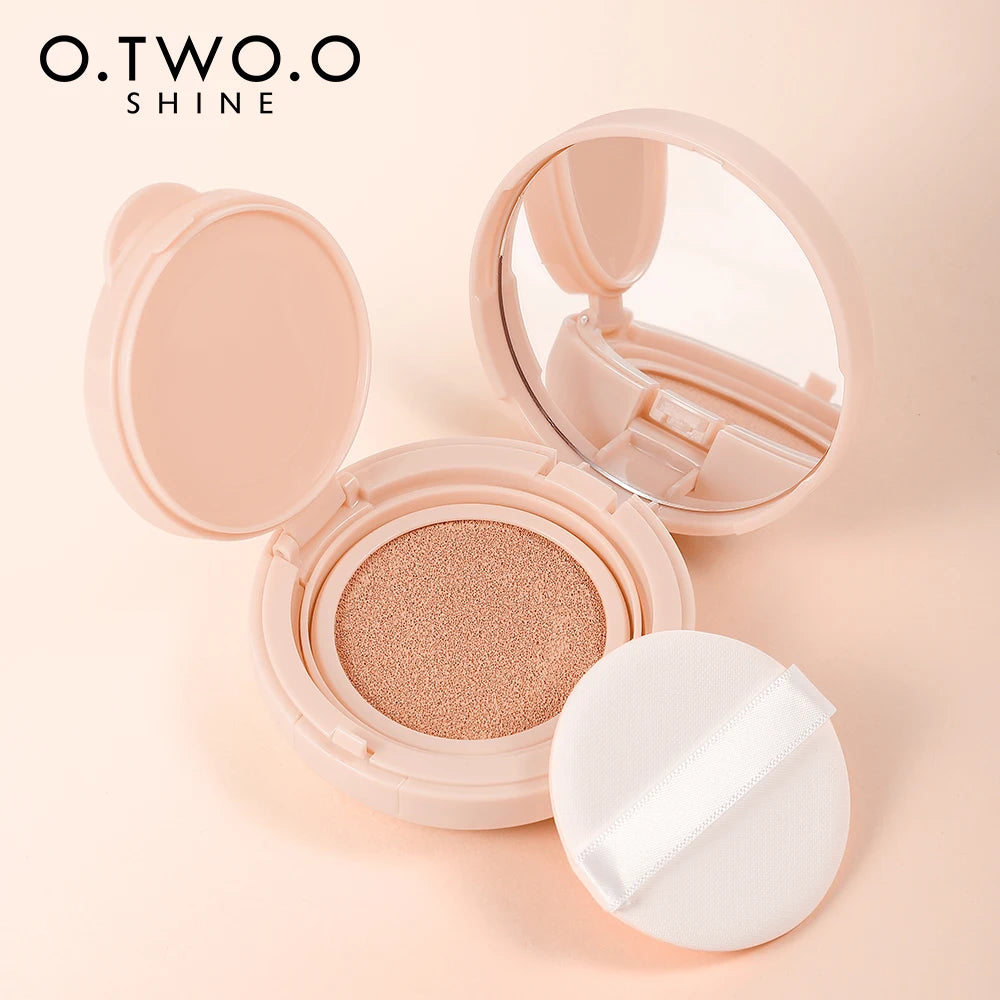 Wholesale O.TWO.O Air Cushion BB Cream 3 Colors Fuller Coverage Waterproof Long-lasting Concealer Cushion Compact Face Makeup