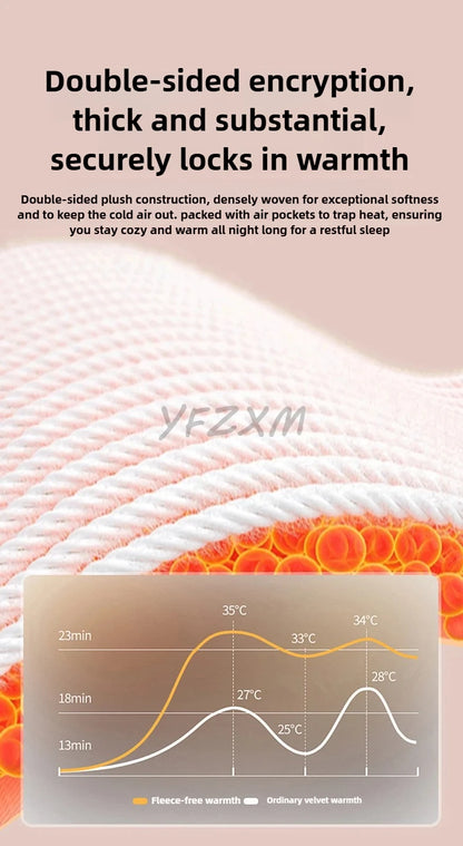Solid Thickened Wide Striped Flannel Multifunctional Blanket, Can Be Used As Bed Sheet Cover Blanket, Sofa Blanket,nap Blanket