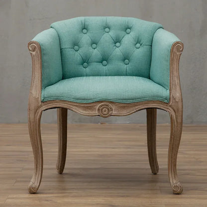 European Hotel Dining Chair, Leisure Sofa Chair, Solid Wood Antique Dining Chair, Living Room Leisure Sofa,Support Customization