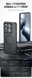 Case for Xiaomi 15T 14T Pro Poco F6 Pro New Matte Transparent Magnetic Wireless Charge Shockproof Funda For Magsafe Cover