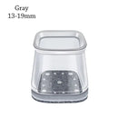 Silicone Cadeira Perna Feltro Capas, Nova Praça Móveis Pads, reduzir o ruído, antiderrapante Sofá Floor Protector