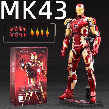 Figura de acción de Iron Man Legends, Mk42, War Machine, MK1, MK2, MK3, MK4, MK5, MK6, MK7, Avengers Spider-Man, Infinity War, ZD Original 