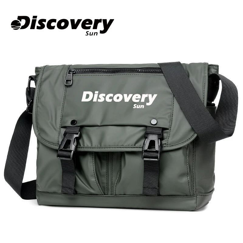 Mochila de lona multifuncional DISCOVERY-SUN, mochila informal para senderismo, mochila escolar para deportes al aire libre, mochila de viaje de gran capacidad.