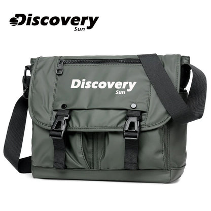 Mochila de lona multifuncional DISCOVERY-SUN, mochila informal para senderismo, mochila escolar para deportes al aire libre, mochila de viaje de gran capacidad.