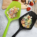 Colador grande para cocina, cuchara grande para Fideos, cuchara con mango largo, sartén antiadherente de alta temperatura, coladores, coladores, utensilios de cocina