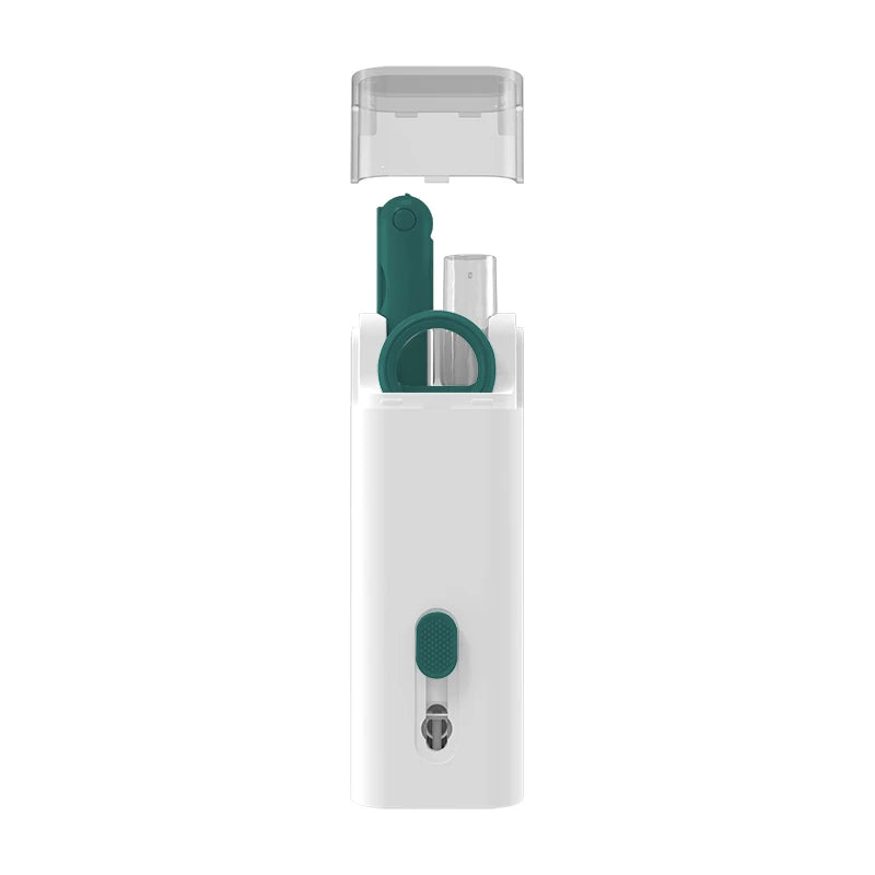 Kits de Limpeza 7-em 1 para Teclado e Fones de Ouvido, Limpador de Caneta, Laptop, Limpeza de Tela, Fones de Ouvido Bluetooth