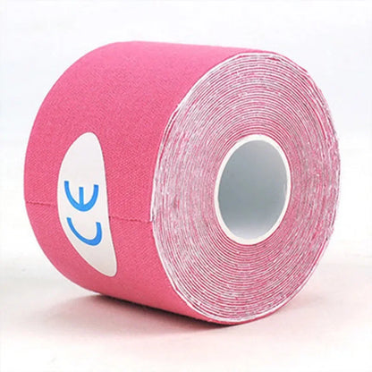 5 roll  Kinesiology Sports Tape  Athletic Strapping Gym Tennis Fitness Running Bandage Knee Muscle Pain Relief Knee Pads Care