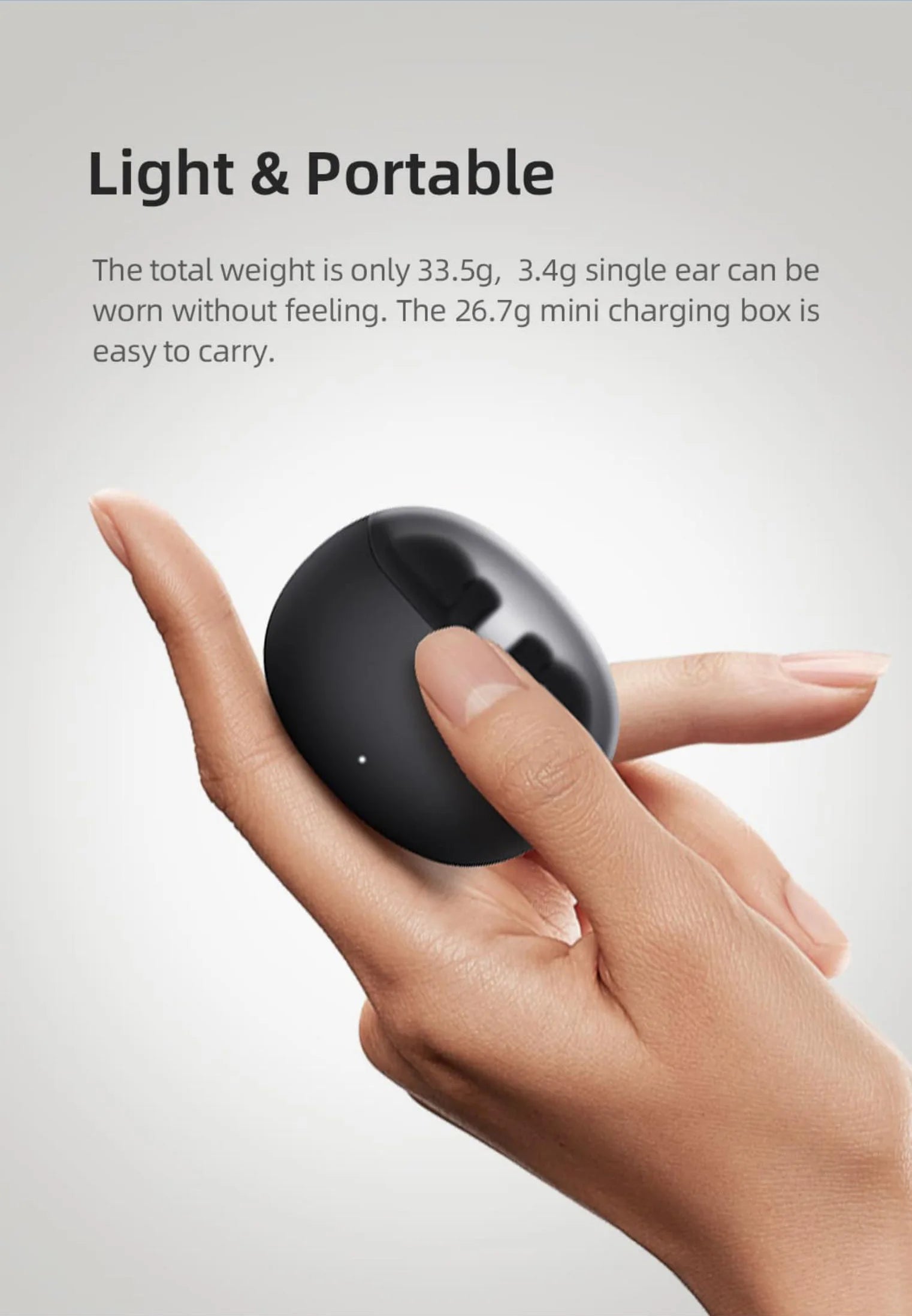 Mibro Earbuds2 TWS Bluetooth 5.3 IPX5 Waterproof ENC HD Call Headphones HiFi Touch Control Noise Reduction Wireless Earphones