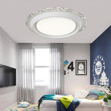 Modern Ceiling Fan with Light Simple Smart Bladeless Electric Fan Remote Control Dimming Silent Timing Light Home Cooling Fan