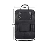 Car Backseat Organizer with Touch Screen Tablet Holder Auto Storage Pockets Cover Car Seat Back Protectors Car Accessories