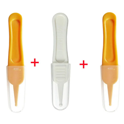 Pinzas para limpiar la nariz del bebé, herramienta segura para limpiar el ombligo, la nariz y los oídos del bebé, pinzas para mocos, eliminación de mocos, suministros de limpieza para recién nacidos