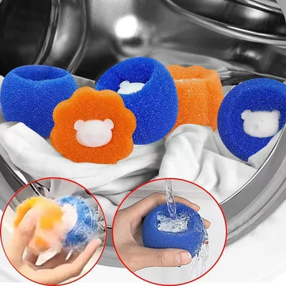 Bolas de lavanderia coletor de pêlos de animais de estimação para máquina de lavar roupa reutilizável coletor de fiapos remove fiapos de roupas acessórios para gatos de estimação
