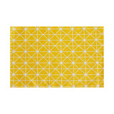 4 Pcs/Set Simple Tableware Mat Rectangle Individual Placemats Heat Insulation Dining Table Mat Table Decoration And Accessories