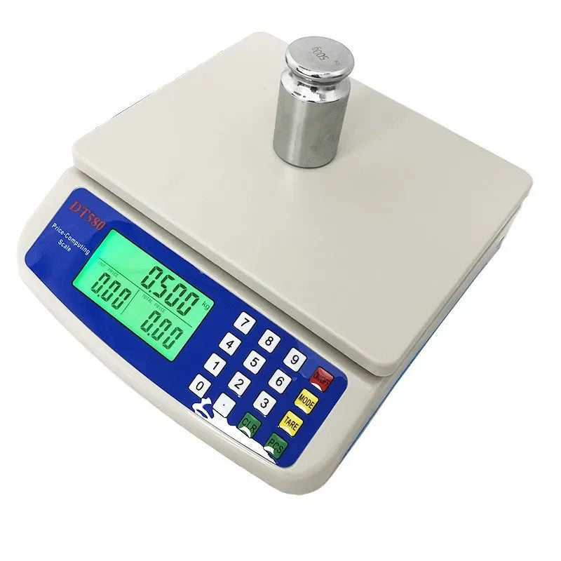 30KG /1G Precision LCD Digital Scale Electronic Balance Weight Scale Plastic Weight Scale Accuracy Weight Balance Food Scales