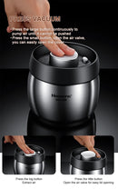 Vacuum sealed tank Coffee bean storage tank Household 304 stainless steel food storage Jars moisture-proof sealed container