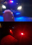 1pcs Eagle Eye LED Car Light Bright Daytime Running Lights DRL For Motorcycle Auto Parking signal Lapms 12v 24v Alloy Shell