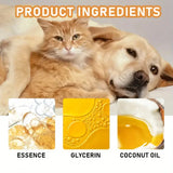 100g Pet Hair Smoothing Care Spray Contains Mild Ingredients, Deeply Moisturizing and Moisturizing Hair. One Spray Can Soften Your Pet Hair More Smooth and Shiny.