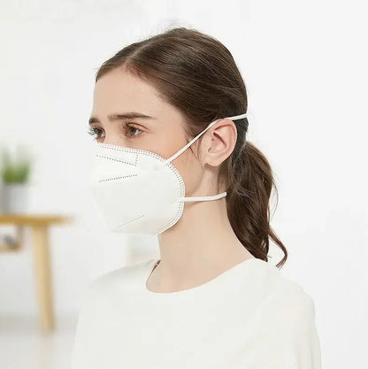 FFP2 headband Mascarillas CE KN95 Mask Black White 5 Layers Face Mask KN95 Filter Respirator mouth Mask Adults filter