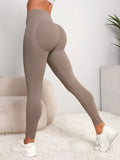 Seamless High Waist Yoga Leggings para Mulheres, Hip Lifting, Push Up, Fitness, Esportes, Gym Vestuário