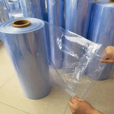 PVC heat Shrink Clear Film Membrane Plastic Cosmetic Book Box shoes Packaging Canister Hot Shrinkable tube Transparent cylinder