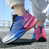 Men's Running Shoes Breathable Comfortable Outdoor Sports Shoes Fashionable Thick Soled Casual Tennis Shoes for Men