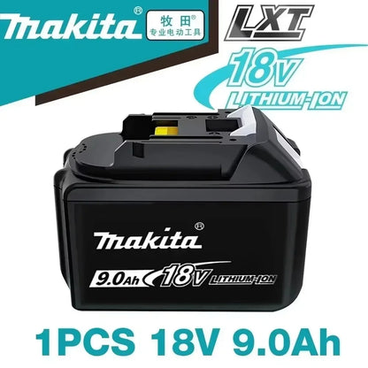Makita-100% Original Rechargeable Power Tool Battery 5.0Ah 18V BL1830 BL1850 BL1840 BL1860 BL1815，Replaceable LED Lithium-ion