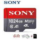 SONY Micro SD Card Mini Memory Card Class 10 32GB 64GB 128GB 256GB U3 4K High Speed ​​Cartao De Memoria Flash Memory TF Mecard C10