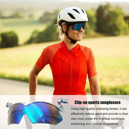 Polarized Clip Sunglasses Polarized Clip Fishing Sunglasses UV Protection Eyewear Sports Accessories Protective Glasses For