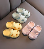 New Kids Summer Sandals Hole Shoes Baby Anti-slip Soft Floor Boys Girls Beach Sandals Slippers 1-6 Years Children