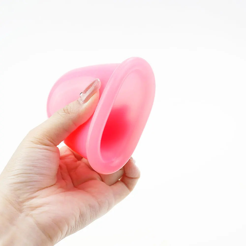 4-Piece Set Silicone Vacuum Cupping Set Cupping Cups Cans Suction Cup Therapy Back Body Detox Massage Anti Cellulite