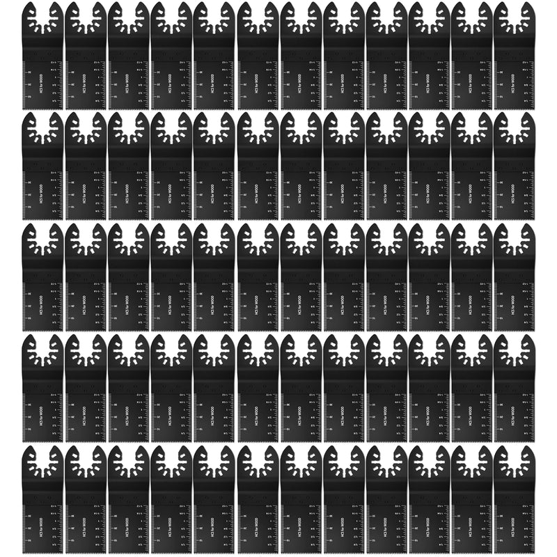 10/60/100Pcs Oscillating Saw Blade Multi Tools Blades Multi-Function Renovator Cutter Blade For Wood Metal Fast Cutting Blade