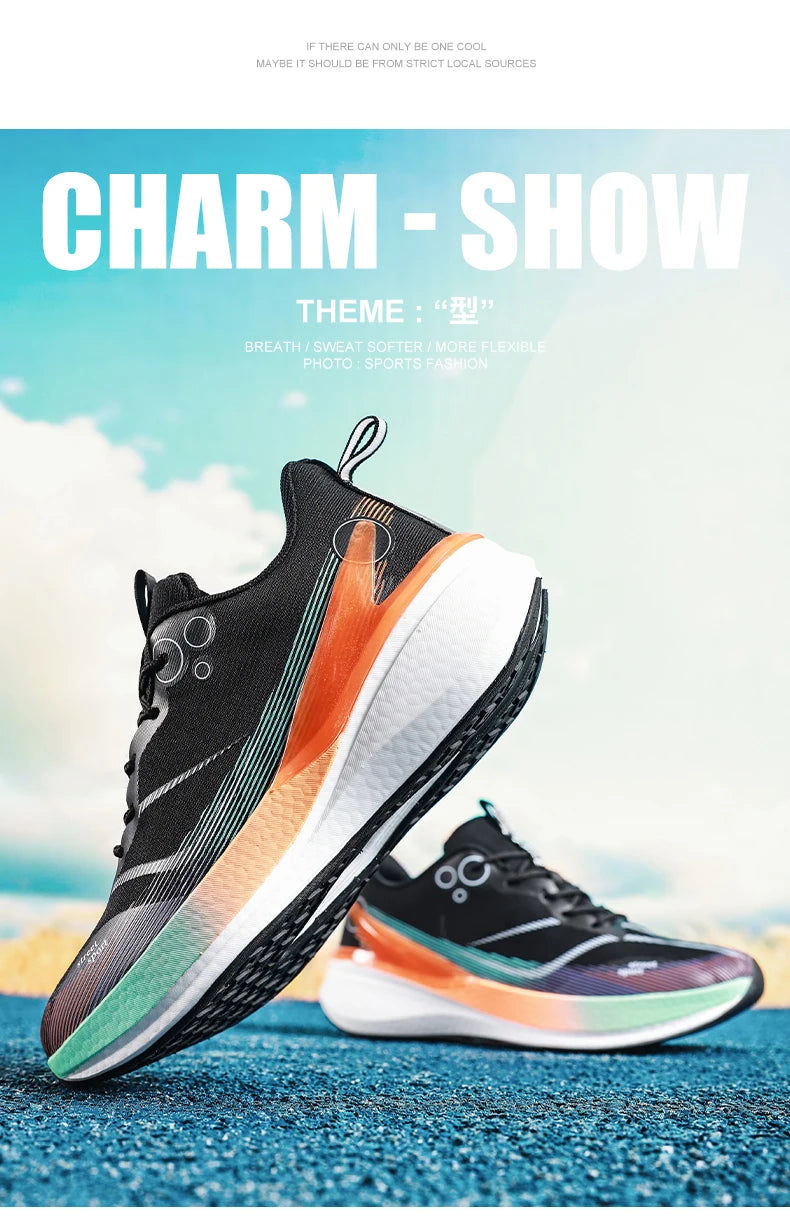 Men's Spring and Summer Soft Bottom Breathable Mesh sneaker Non-slip Wear-resistant Running Outdoor Casual Low-top Men's Shoes