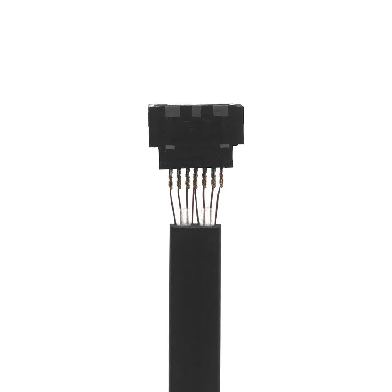 Cable de datos serial para disco duro de estado sólido Sata 3.0 de 40/50 cm, 6 Gb/s, multiespecificación, flexible, de transmisión rápida.