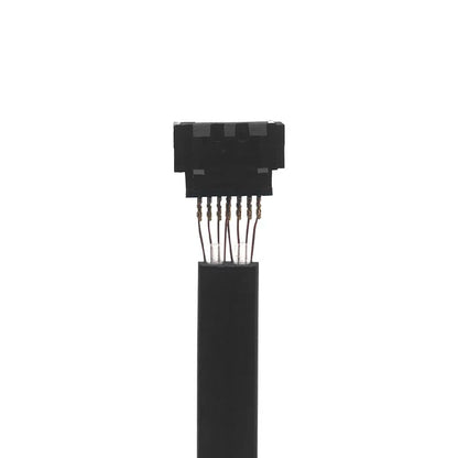 Cable de datos serial para disco duro de estado sólido Sata 3.0 de 40/50 cm, 6 Gb/s, multiespecificación, flexible, de transmisión rápida.