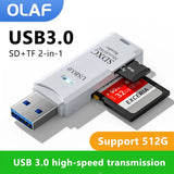 USB 3.0 Card Reader Micro SD TF Memory Card Reading Adapter High Speed ​​2 IN 1 Card Reader For Phone PC Laptop Accessories U disk