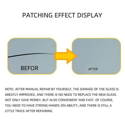 5PCS Automotive Glass Nano Repair Fluid Car Windshield Resin Crack Tool Kit Universal Car Windscreen Glass Scratch Crack Restore
