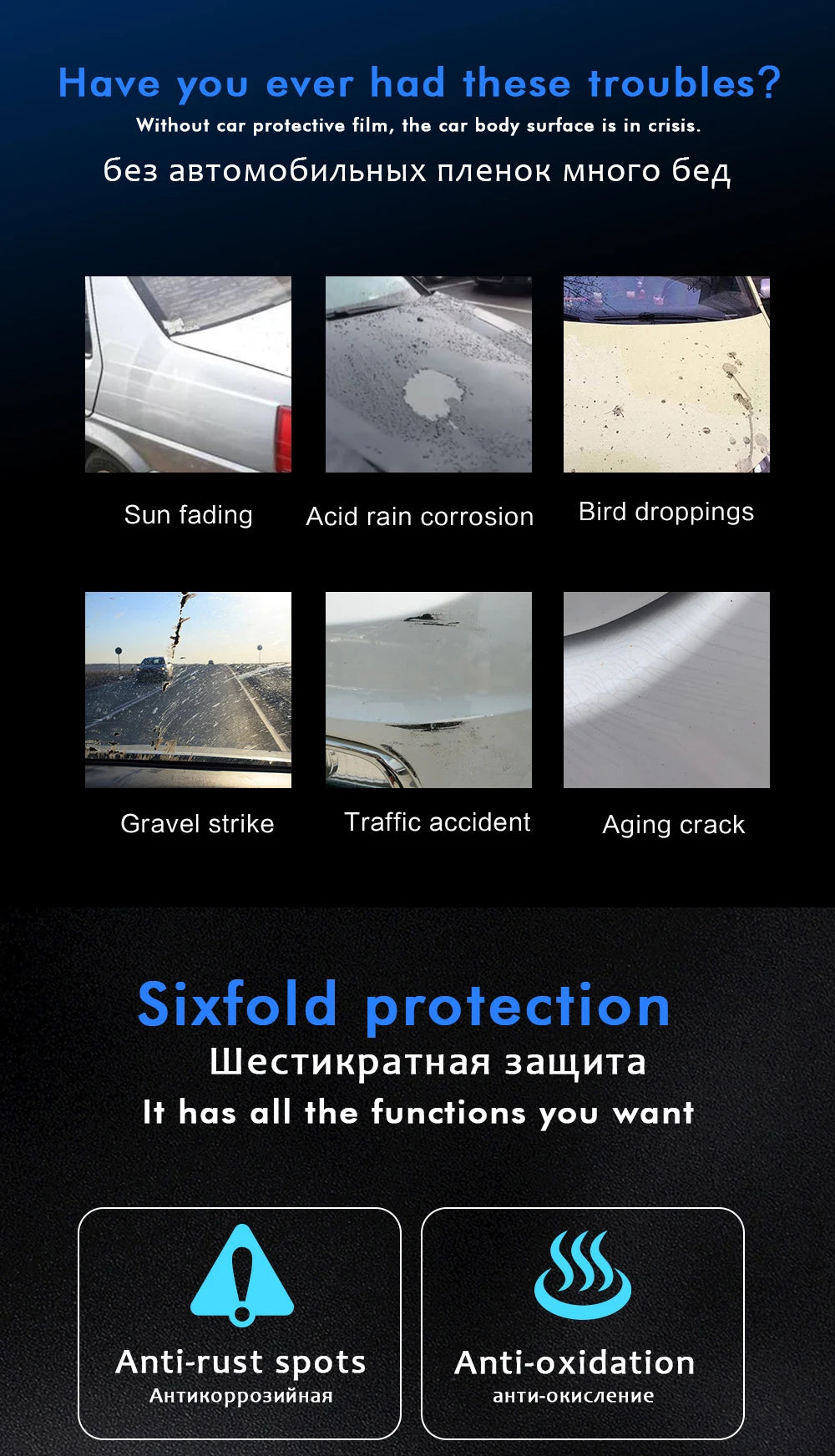 50cmx200cm Car Headlight Tint Film Smoke Fog Light Light Vinyl Film PVC Black Tint Vinyl Waterproof Film Car Sticker Accessories