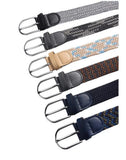 Elastic Nylon Unisex Casual Knitted Pin Buckle Jeans Belt Woven Canvas Elastic Expandable Stretch Waistband for Women Men Girdle