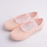 Women Ballet Shoes Girls Dance Slippers Sole Divided Gymnastics Yoga Dance Shoes Canvas Children Adult Ballerina Shoes