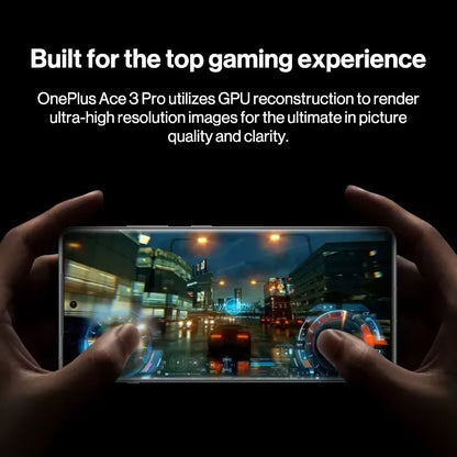 Global ROM OnePlus ACE 3 Pro Snapdragon 8 Gen 3 100W SUPERVOOC Charge 6100mAh Battery 50MP Rear Camera 6.78inch AMOLED Dsiplay