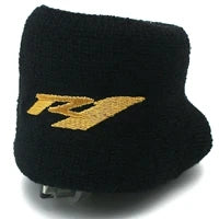 Motorcycle 3D Front Fluid Oil Brake Reservoir Sock Cover For Yamaha YZF-R1 R1M 2004-2024 YZF R1 YZF1000 2016 2017 2018 2019 2020
