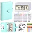 New Budget Plan Notebook A6 Cash Envelope Saving Money 6 Holes Binder for Financial Management A6 Loose-leaf Notebook Binder