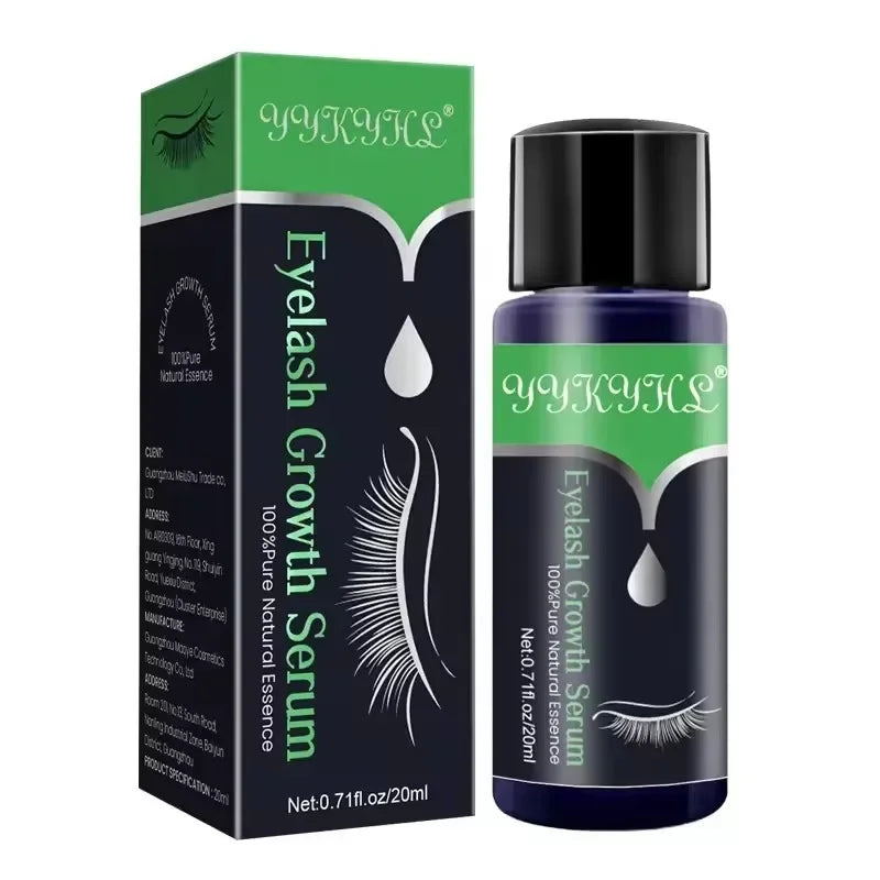 Suero para el crecimiento rápido de pestañas en 7 días, tratamiento de extensión de maquillaje fuerte para el crecimiento de cejas y pestañas, productos para el cuidado del espesor.